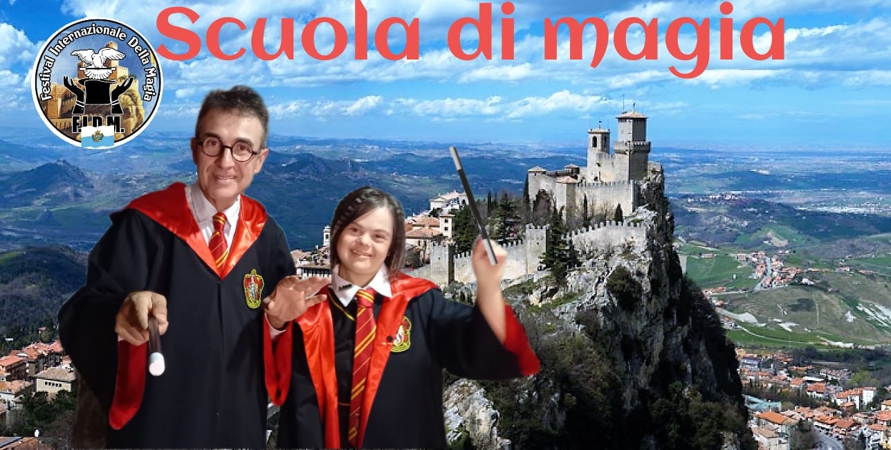 Gabriel e Gilly scuola di magia al San Marino Comics 2022